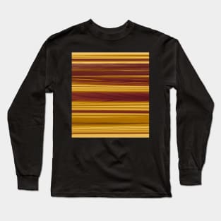 Bold copper stripes Long Sleeve T-Shirt